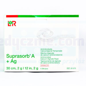 Suprasorb A + Ag 30cm/2g Тампонада 1бр.